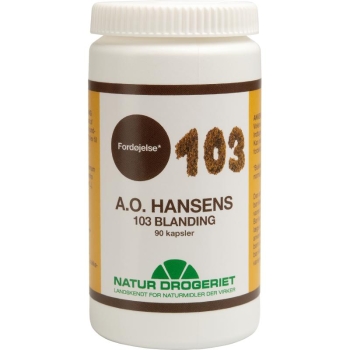 汉森103 90粒-A.O.Hansen 103 kapsler 90 stk